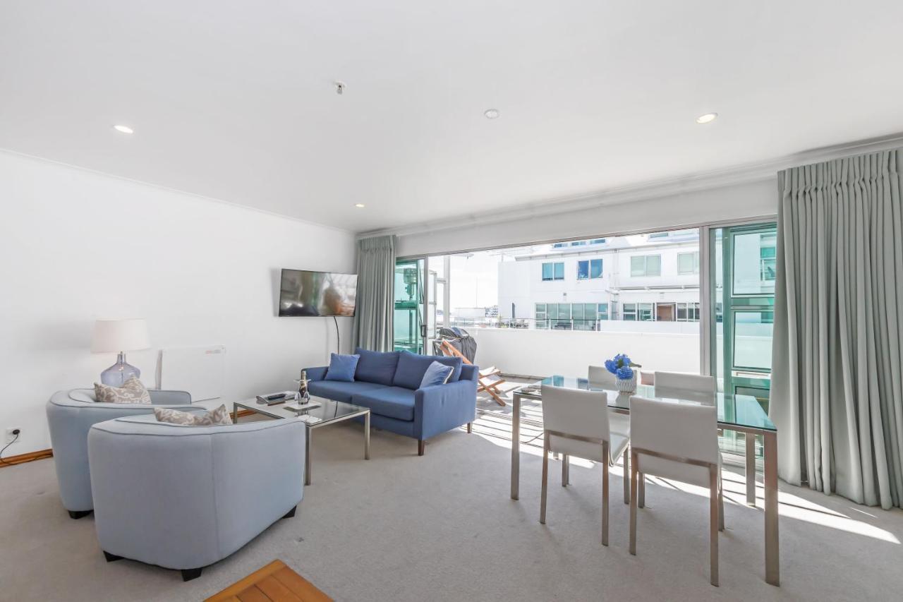 Waterfront Two Bedroom Apartment; Great Location! Auckland Luaran gambar